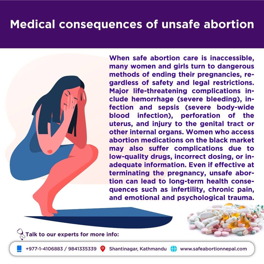Be aware from unsafe abortion