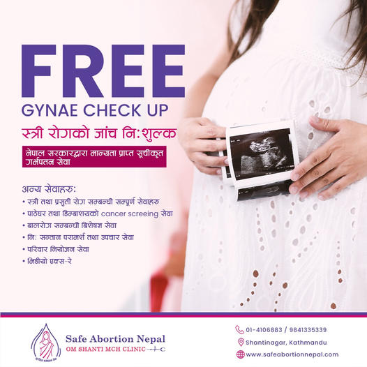 Safe Abortion Service in Kathmandu , Nepal